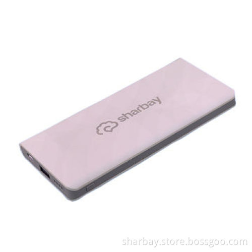 Dual USB Power Bank, 10,000mAh Capacity